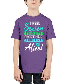 I feel sexier with short hair 12# - ufo - Youth Tee Unisex