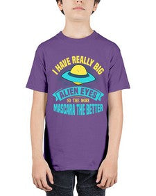I have really big alien eyes 16# - ufo - Youth Tee Unisex