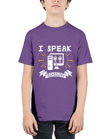 I speak technology 37# - computer - Youth Tee Unisex