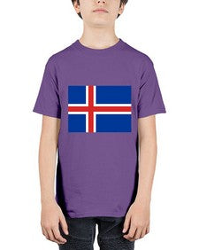 Iceland 921# - world flags - Youth Tee Unisex