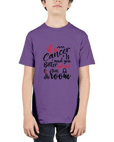 If A Cancer Is Mad You Better Get Out Of That Room 250# - cancer - Youth Tee Unisex