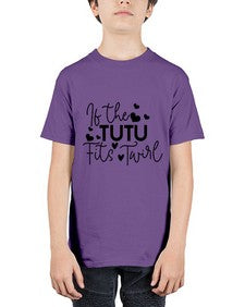 If the tutu fits twirl 136# - ballet - Youth Tee Unisex