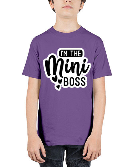 Im The Mini Boss 350# - baby - Youth Tee Unisex