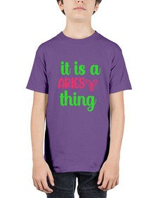 It is a aries thing 253# - aries - Youth Tee Unisex
