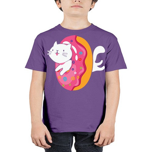 Kawaii Cat Donut Anime Lover Anime 267# - anime - Youth Tee Unisex