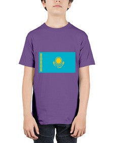 Kazakhstan 1032# - world flags - Youth Tee Unisex