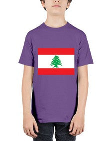 Lebanon 1122# - world flags - Youth Tee Unisex