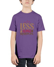 Less People More Pups Style 18# - cats - Youth Tee Unisex