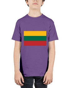 Lithuania 1149# - world flags - Youth Tee Unisex