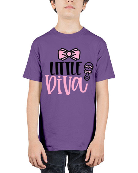 Little Diva Style 375# - baby - Youth Tee Unisex