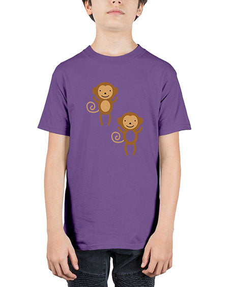 Little_monkeys_MF_5814 - monkey - Youth Tee Unisex