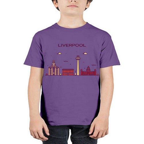Liverpool 1153# - cities - Youth Tee Unisex
