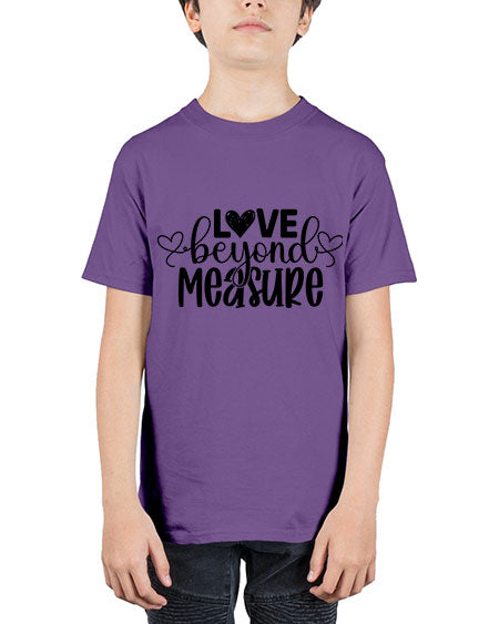 Love Beyond Measure 389# - kids - Youth Tee Unisex