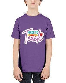 Made To Teach 1082# - teacher - Youth Tee Unisex