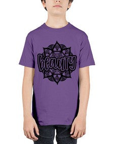 Mandala Beauty 757# - mandala - Youth Tee Unisex