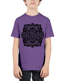 Mandala Courage 759# - mandala - Youth Tee Unisex