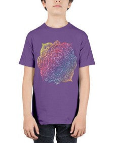 Mandala Courage Rainbow Glitter 758# - mandala - Youth Tee Unisex