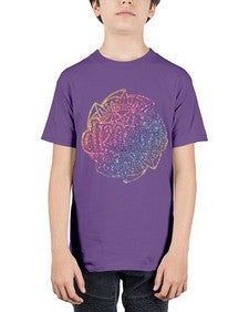 Mandala Dream Rainbow Glitter 760# - mandala - Youth Tee Unisex