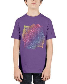 Mandala Wisdom Rainbow Glitter 764# - mandala - Youth Tee Unisex