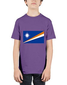 Marshall Islands 1242# - world flags - Youth Tee Unisex