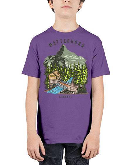 Matterhorn 21# - nature - Youth Tee Unisex