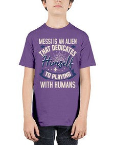 Messi is alien that dedicates himself 33# - ufo - Youth Tee Unisex