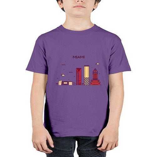 Miami 1285# - cities - Youth Tee Unisex