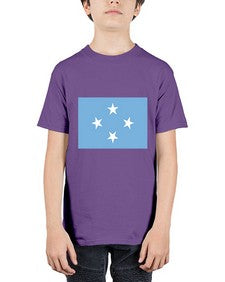 Micronesia 1293# - world flags - Youth Tee Unisex