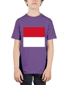 Monaco 1333# - world flags - Youth Tee Unisex