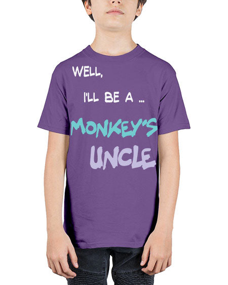 Monkey Uncle 18# - monkey - Youth Tee Unisex