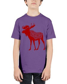 MooseMandala 940# - mandala - Youth Tee Unisex