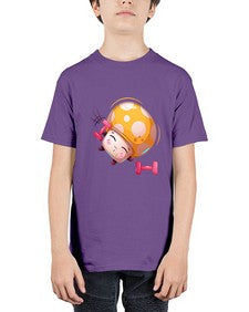 Mushroom 190# - cartoon food - Youth Tee Unisex