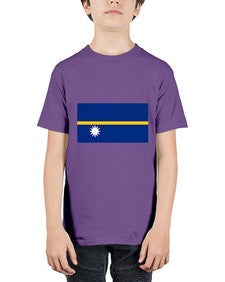 Nauru 1419# - world flags - Youth Tee Unisex