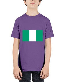 Nigeria 1493# - world flags - Youth Tee Unisex