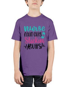 Nurse Fixin Cuts Stickin Style Style 1153# - nurse - Youth Tee Unisex