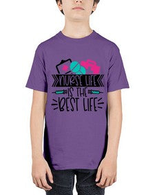 Nurse Life Is The Best Life Style Style 1170# - nurse - Youth Tee Unisex