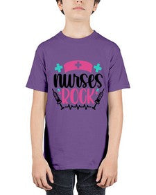 Nurses Rock Style Style 1254# - nurse - Youth Tee Unisex