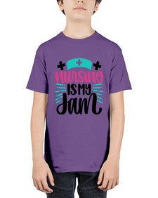 Nursing Is My Jam Style Style 1273# - nurse - Youth Tee Unisex