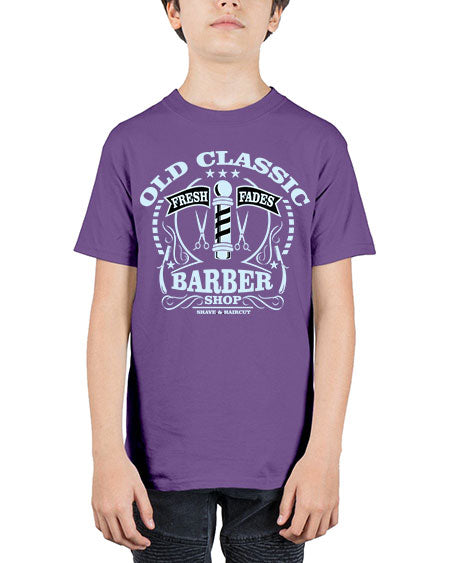 Old Classic Barber1285# - barber - Youth Tee Unisex