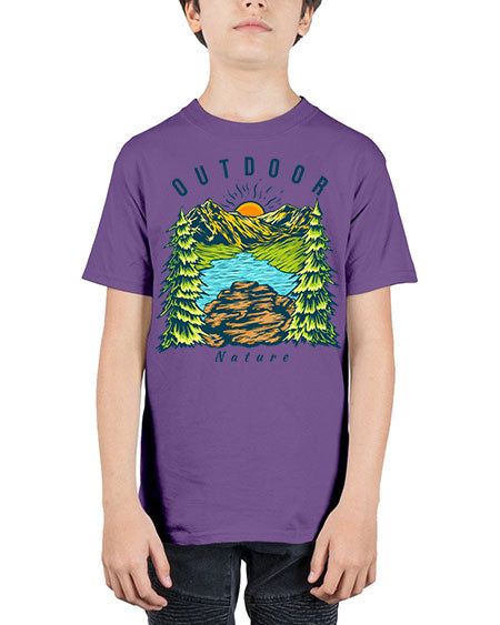 Outdoor Nature 17# - nature - Youth Tee Unisex