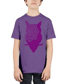 OwlMandalaUpdated 976# - mandala - Youth Tee Unisex
