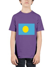 Palau 1567# - world flags - Youth Tee Unisex