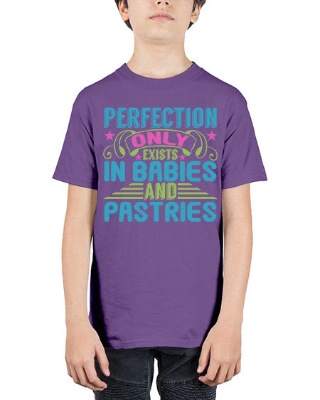 Perfection only exists in babies and pastires Style 183# - baby - Youth Tee Unisex