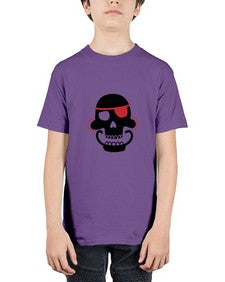 Pirateskull 988# - skull and bones - Youth Tee Unisex
