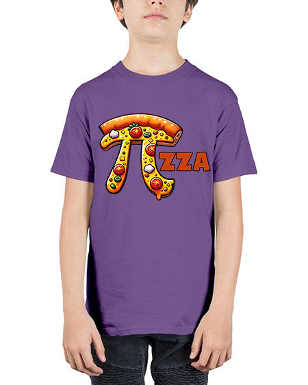 Pizza Pi Day Funny 40# - pi - Youth Tee Unisex