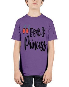 Pre K Princess 655# - prek headstart - Youth Tee Unisex