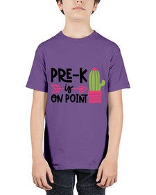 PreK Is On Point 668# - prek headstart - Youth Tee Unisex