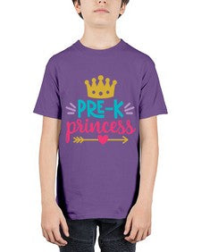 PreK Princess 673# - prek headstart - Youth Tee Unisex