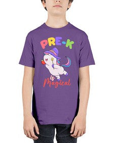 PreK is Magical Unicorn 666# - prek headstart - Youth Tee Unisex