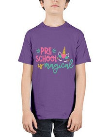 Preschool Is Magical 687# - prek headstart - Youth Tee Unisex